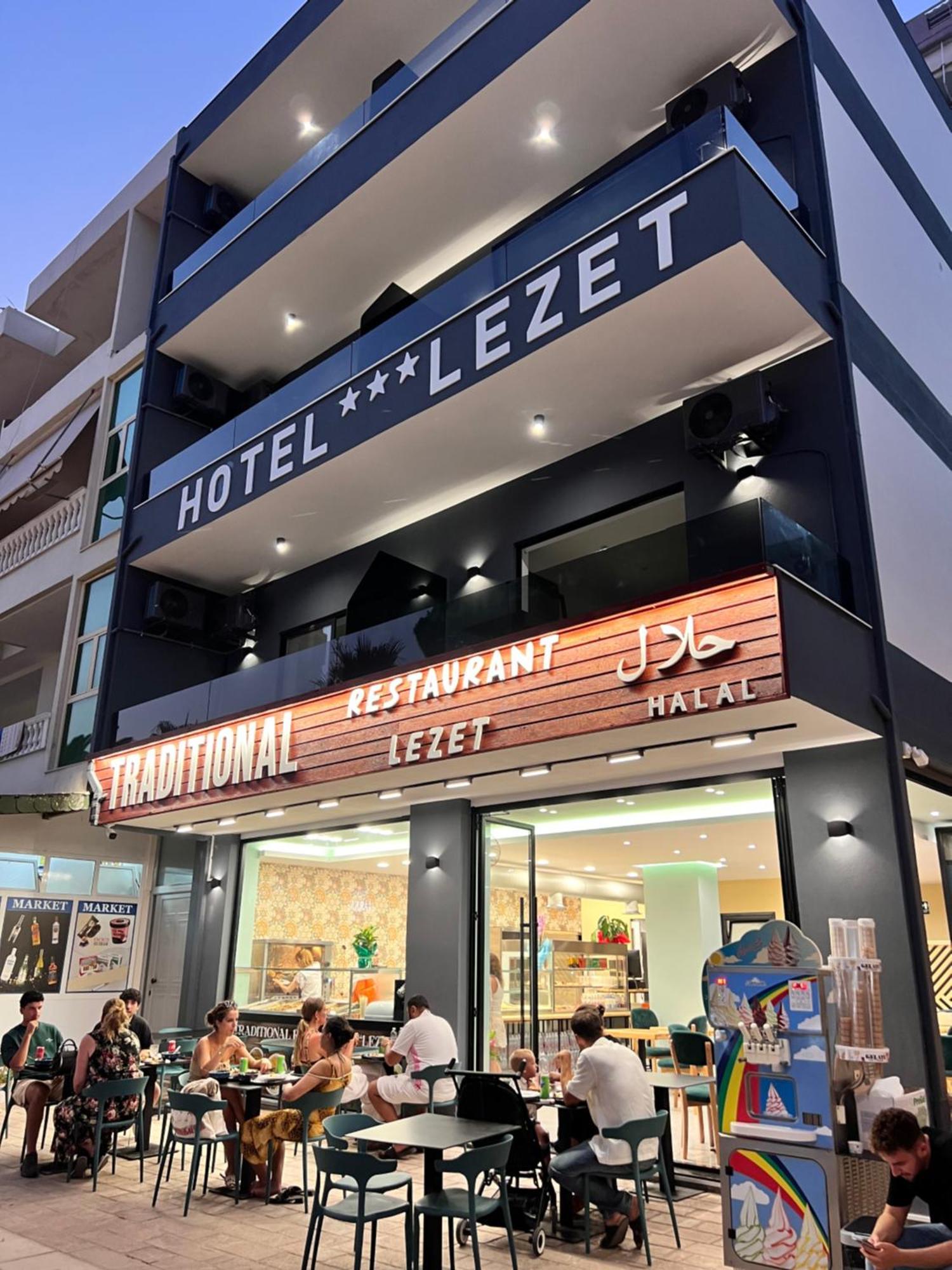 Lezet Hotel Sarandë Eksteriør bilde