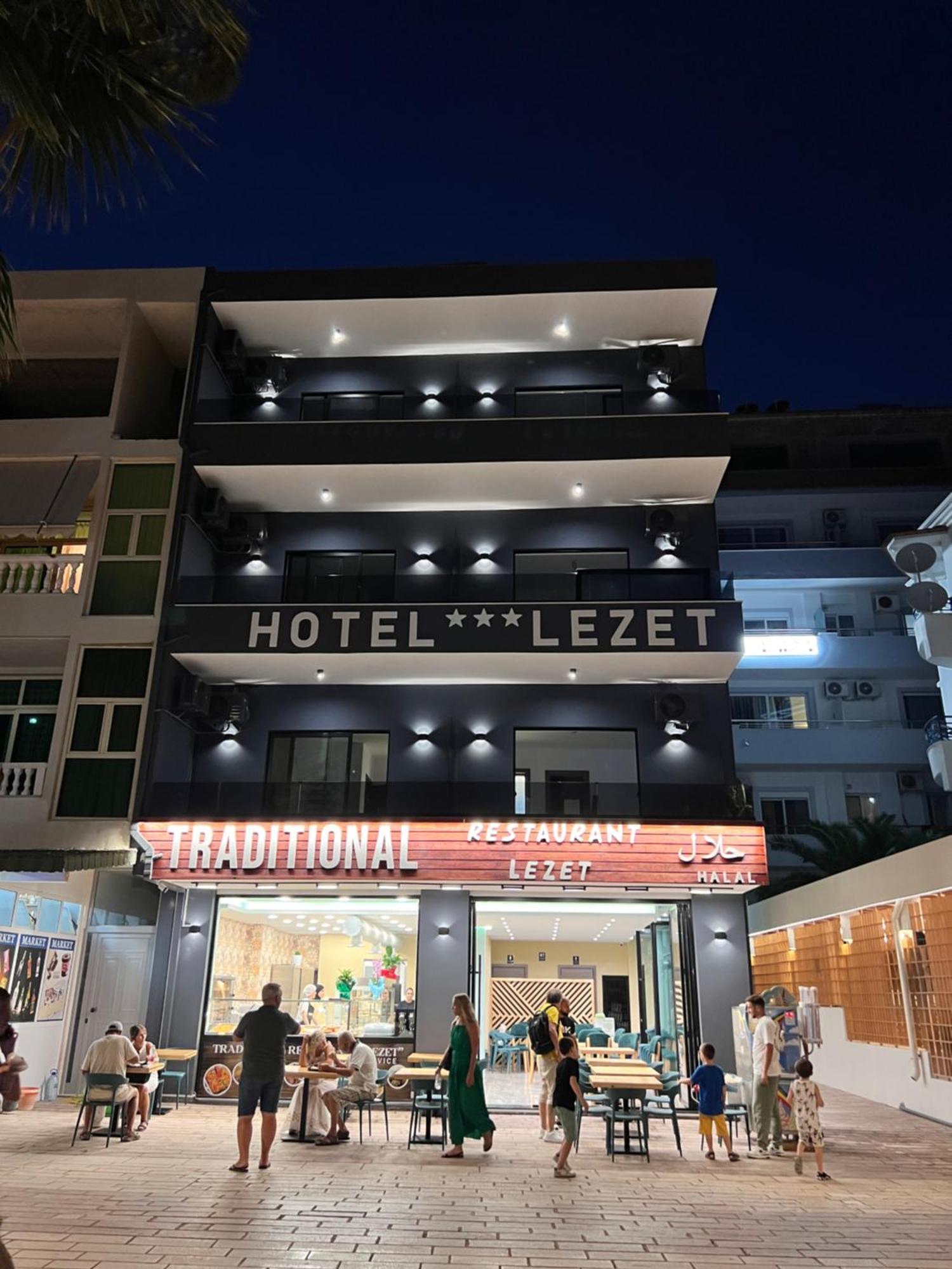 Lezet Hotel Sarandë Eksteriør bilde