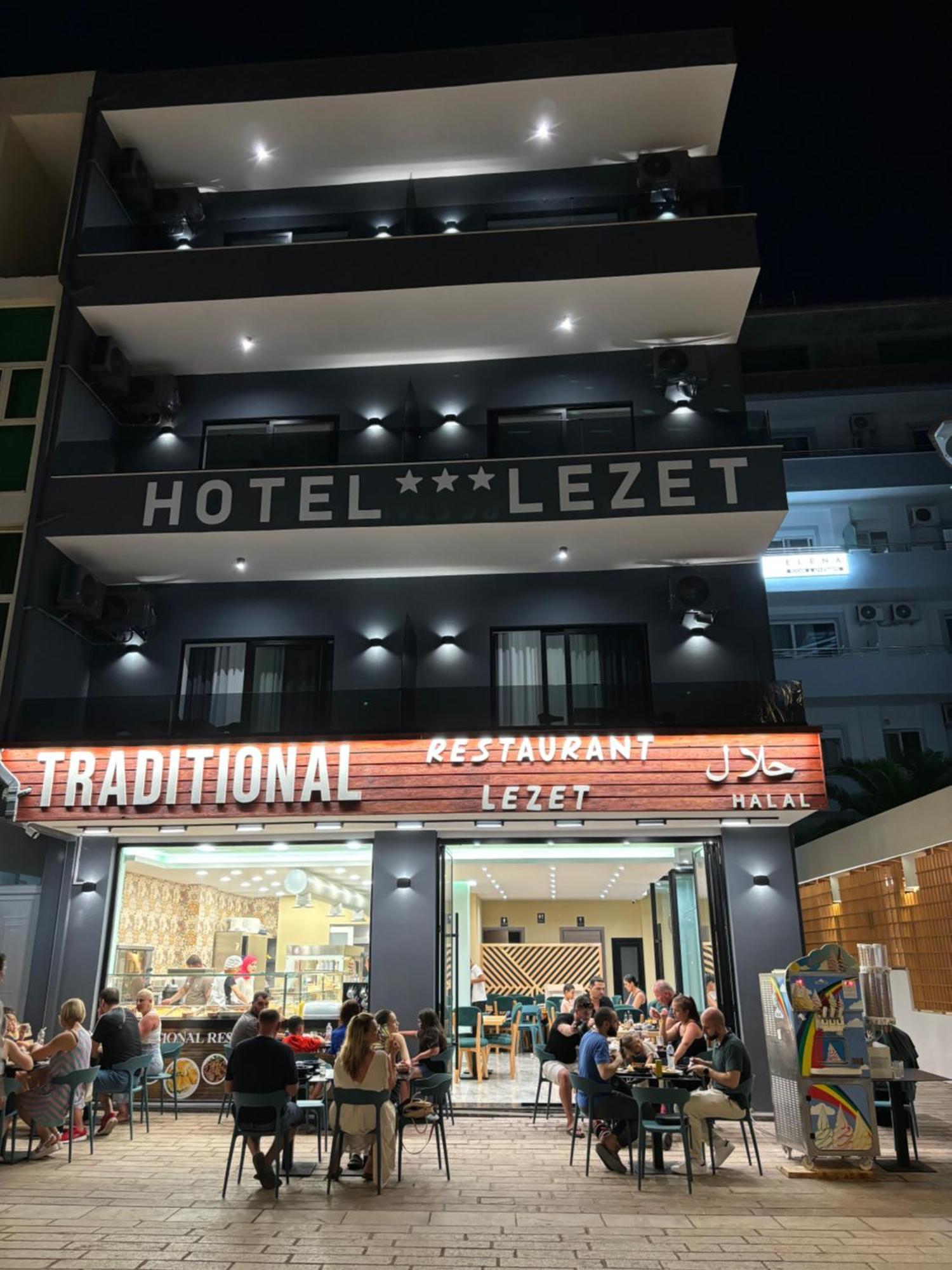 Lezet Hotel Sarandë Eksteriør bilde